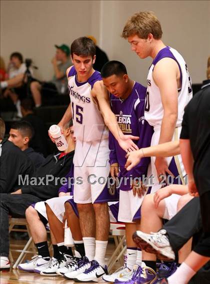 Thumbnail 3 in Campbell Hall vs. Valencia (War on the Floor Extravaganza) photogallery.