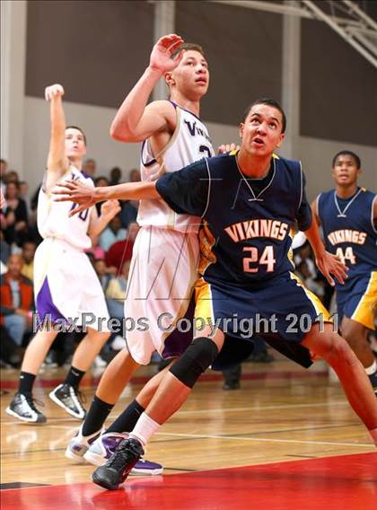 Thumbnail 2 in Campbell Hall vs. Valencia (War on the Floor Extravaganza) photogallery.