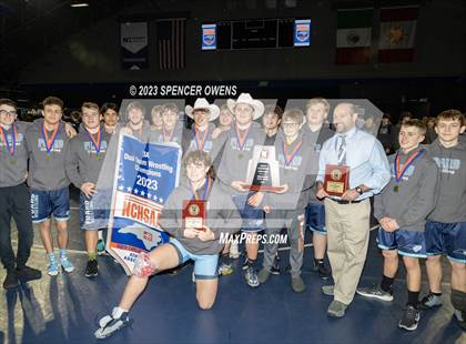 Thumbnail 3 in Foard vs Union Pines (NCHSAA 3A Dual Team State Championships - Awards)  photogallery.