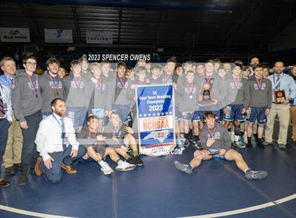 Thumbnail 1 in Foard vs Union Pines (NCHSAA 3A Dual Team State Championships - Awards)  photogallery.