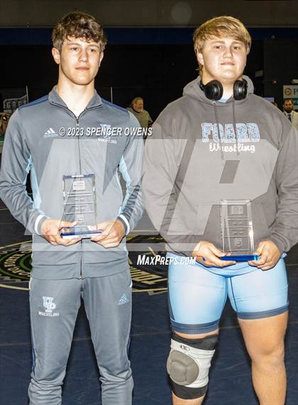 Thumbnail 1 in Foard vs Union Pines (NCHSAA 3A Dual Team State Championships - Awards)  photogallery.