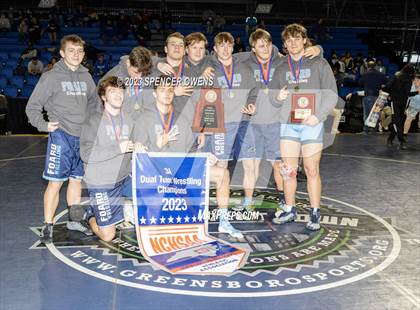 Thumbnail 2 in Foard vs Union Pines (NCHSAA 3A Dual Team State Championships - Awards)  photogallery.