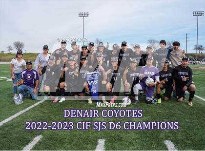 Thumbnail 3 in Denair vs. Esparto (CIF SJS D6 Final) photogallery.