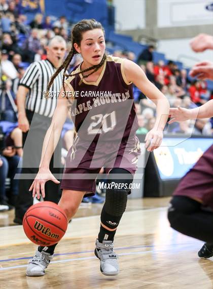 Thumbnail 1 in Maple Mountain vs Box Elder (UHSAA 4A Quarterfinal) photogallery.