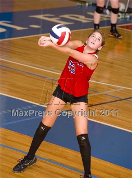 Thumbnail 1 in St. Francis Prep vs Archbishop Molloy photogallery.