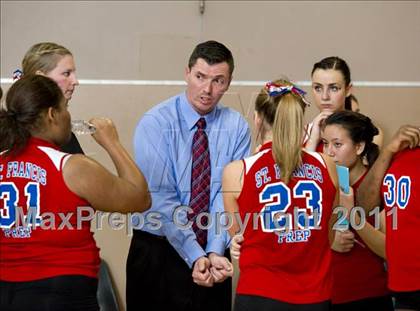 Thumbnail 3 in St. Francis Prep vs Archbishop Molloy photogallery.