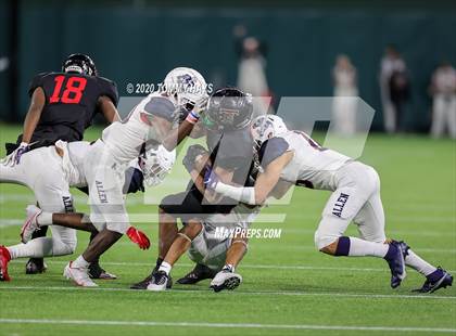 Thumbnail 3 in Allen vs. Trinity (UIL 6A Division 1 Region Playoff) photogallery.