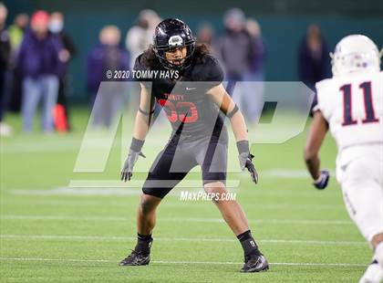 Thumbnail 1 in Allen vs. Trinity (UIL 6A Division 1 Region Playoff) photogallery.