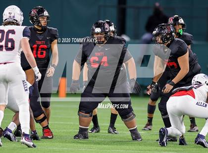 Thumbnail 1 in Allen vs. Trinity (UIL 6A Division 1 Region Playoff) photogallery.