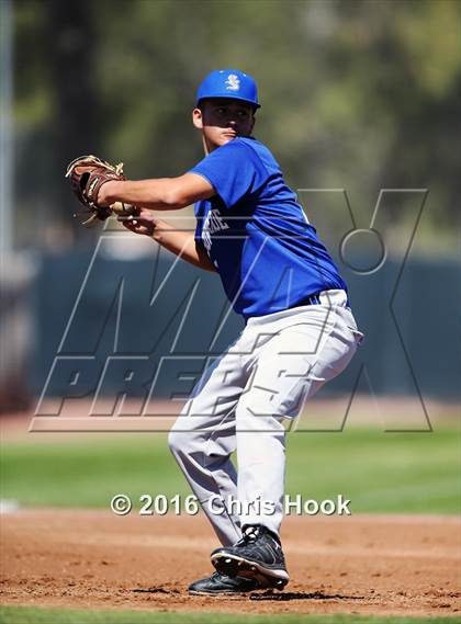 Thumbnail 3 in Sunnyside vs. Salpointe Catholic (Lancer Baseball Classic) photogallery.