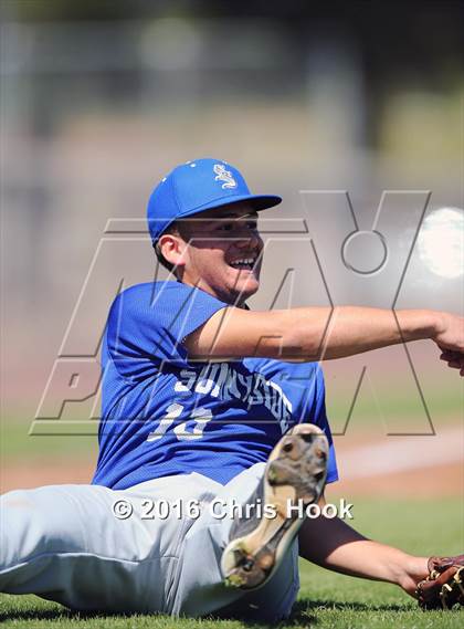 Thumbnail 3 in Sunnyside vs. Salpointe Catholic (Lancer Baseball Classic) photogallery.