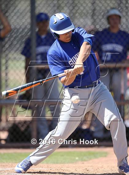 Thumbnail 3 in Fr: Sunnyside vs. Salpointe Catholic (Lancer Baseball Classic) photogallery.