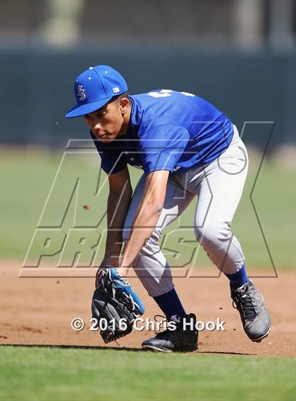 Thumbnail 2 in Sunnyside vs. Salpointe Catholic (Lancer Baseball Classic) photogallery.