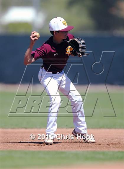Thumbnail 3 in Sunnyside vs. Salpointe Catholic (Lancer Baseball Classic) photogallery.
