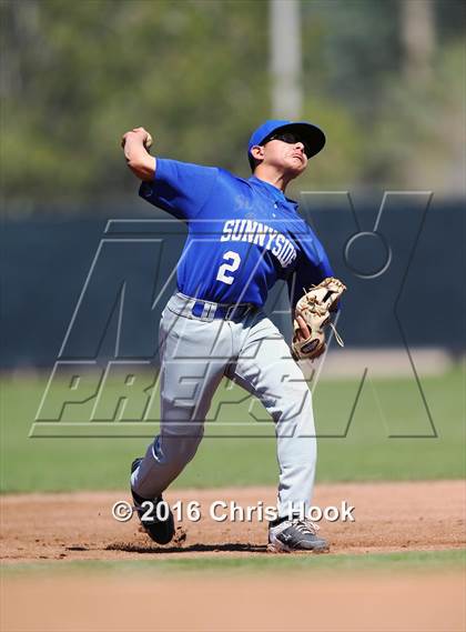 Thumbnail 2 in Sunnyside vs. Salpointe Catholic (Lancer Baseball Classic) photogallery.