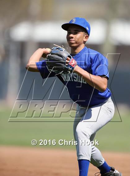 Thumbnail 3 in Sunnyside vs. Salpointe Catholic (Lancer Baseball Classic) photogallery.