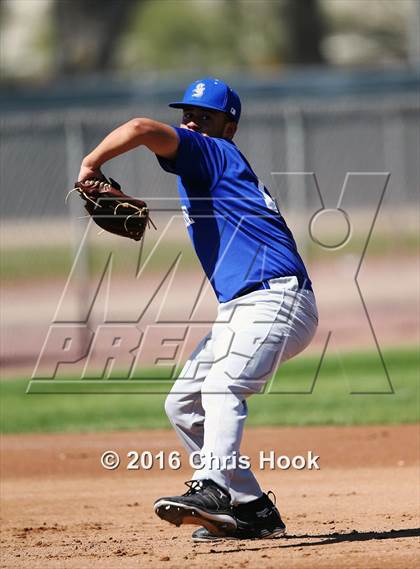 Thumbnail 3 in Sunnyside vs. Salpointe Catholic (Lancer Baseball Classic) photogallery.