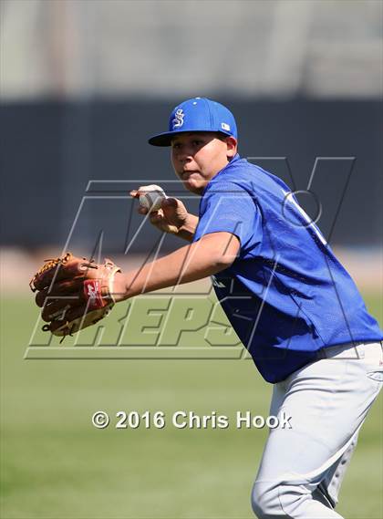 Thumbnail 3 in Sunnyside vs. Salpointe Catholic (Lancer Baseball Classic) photogallery.