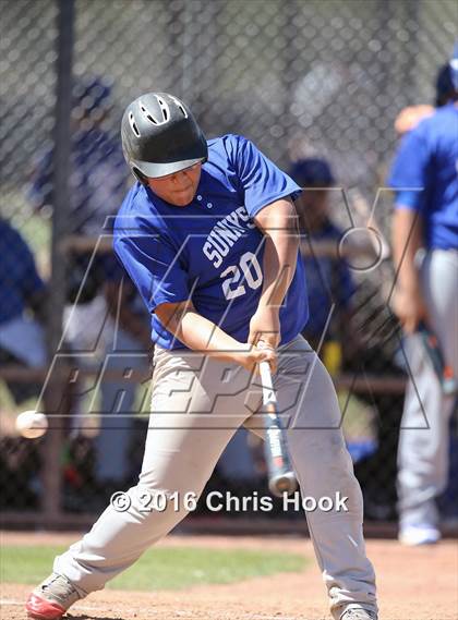 Thumbnail 3 in Sunnyside vs. Salpointe Catholic (Lancer Baseball Classic) photogallery.