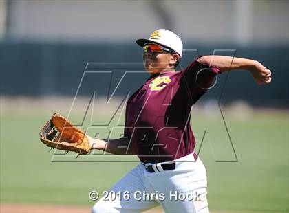 Thumbnail 3 in Sunnyside vs. Salpointe Catholic (Lancer Baseball Classic) photogallery.