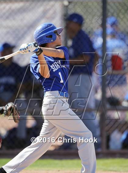 Thumbnail 3 in Sunnyside vs. Salpointe Catholic (Lancer Baseball Classic) photogallery.