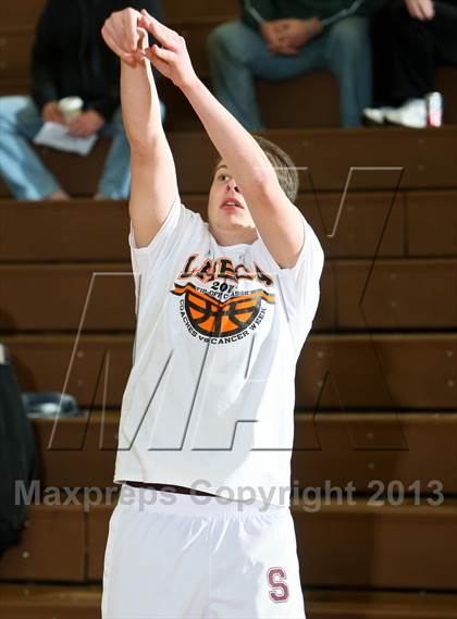 Thumbnail 2 in Scarsdale vs Clarkstown South (Coaches vs Cancer Tip Off Classic) photogallery.