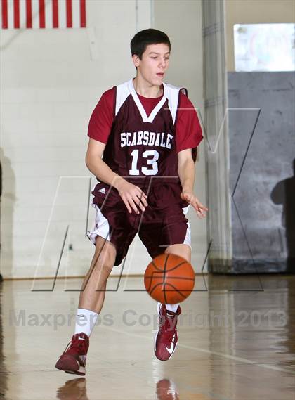 Thumbnail 1 in Scarsdale vs Clarkstown South (Coaches vs Cancer Tip Off Classic) photogallery.