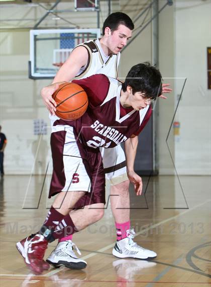 Thumbnail 1 in Scarsdale vs Clarkstown South (Coaches vs Cancer Tip Off Classic) photogallery.