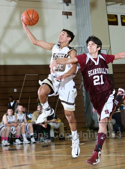 Thumbnail 3 in Scarsdale vs Clarkstown South (Coaches vs Cancer Tip Off Classic) photogallery.