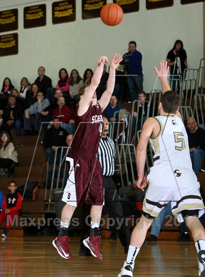 Thumbnail 2 in Scarsdale vs Clarkstown South (Coaches vs Cancer Tip Off Classic) photogallery.