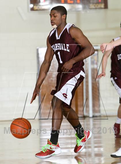 Thumbnail 2 in Scarsdale vs Clarkstown South (Coaches vs Cancer Tip Off Classic) photogallery.