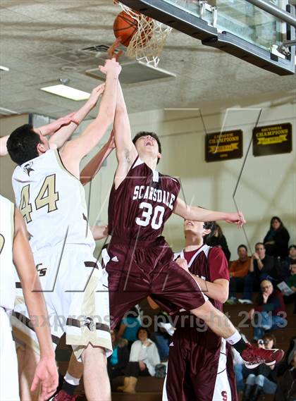 Thumbnail 1 in Scarsdale vs Clarkstown South (Coaches vs Cancer Tip Off Classic) photogallery.