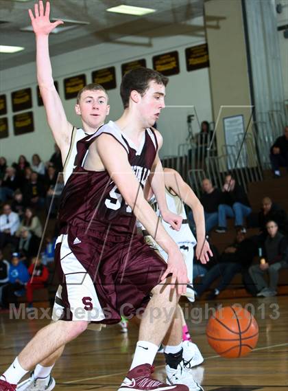 Thumbnail 3 in Scarsdale vs Clarkstown South (Coaches vs Cancer Tip Off Classic) photogallery.