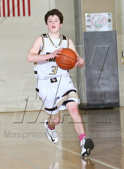 Thumbnail 2 in Scarsdale vs Clarkstown South (Coaches vs Cancer Tip Off Classic) photogallery.