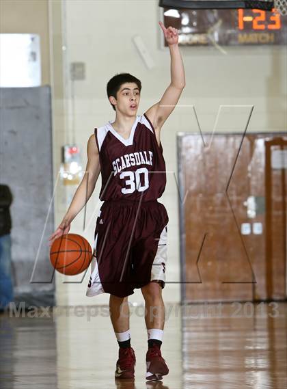 Thumbnail 1 in Scarsdale vs Clarkstown South (Coaches vs Cancer Tip Off Classic) photogallery.