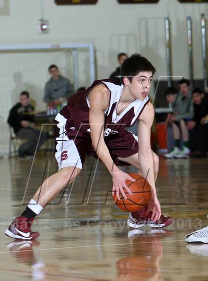 Thumbnail 3 in Scarsdale vs Clarkstown South (Coaches vs Cancer Tip Off Classic) photogallery.