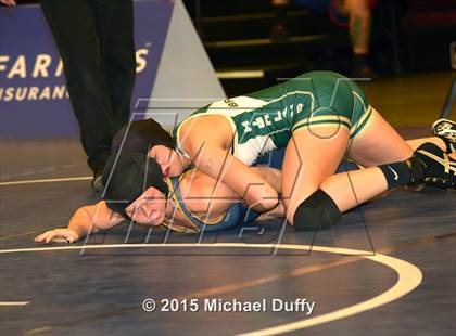 Thumbnail 3 in CIF State Girls Wrestling Championships (Semifinals) photogallery.