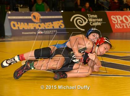 Thumbnail 2 in CIF State Girls Wrestling Championships (Semifinals) photogallery.