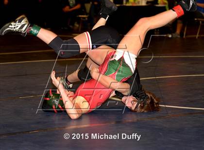 Thumbnail 3 in CIF State Girls Wrestling Championships (Semifinals) photogallery.