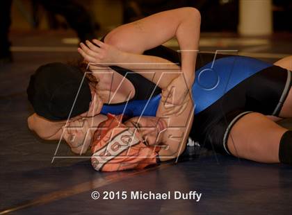 Thumbnail 1 in CIF State Girls Wrestling Championships (Semifinals) photogallery.