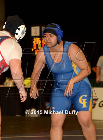 Thumbnail 3 in CIF State Girls Wrestling Championships (Semifinals) photogallery.