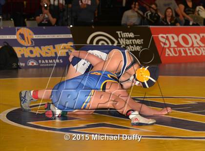 Thumbnail 2 in CIF State Girls Wrestling Championships (Semifinals) photogallery.