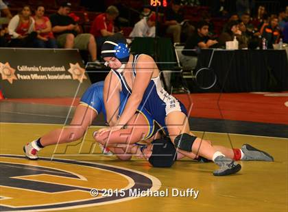 Thumbnail 3 in CIF State Girls Wrestling Championships (Semifinals) photogallery.