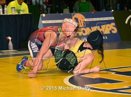Thumbnail 1 in CIF State Girls Wrestling Championships (Semifinals) photogallery.
