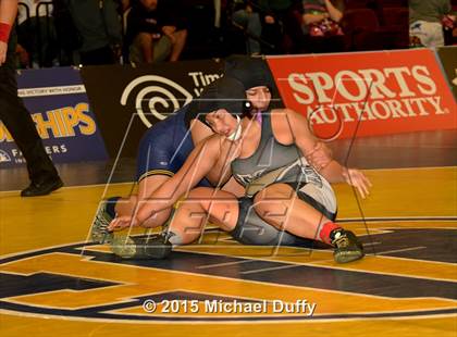 Thumbnail 2 in CIF State Girls Wrestling Championships (Semifinals) photogallery.