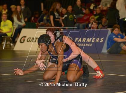 Thumbnail 1 in CIF State Girls Wrestling Championships (Semifinals) photogallery.