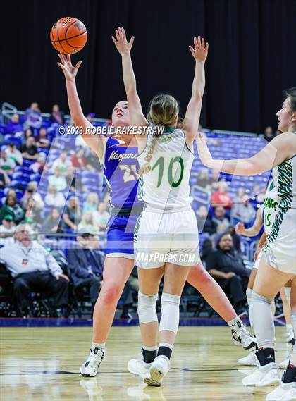 Thumbnail 2 in Neches vs. Nazareth (UIL 1A Basketball State Semifinal) photogallery.