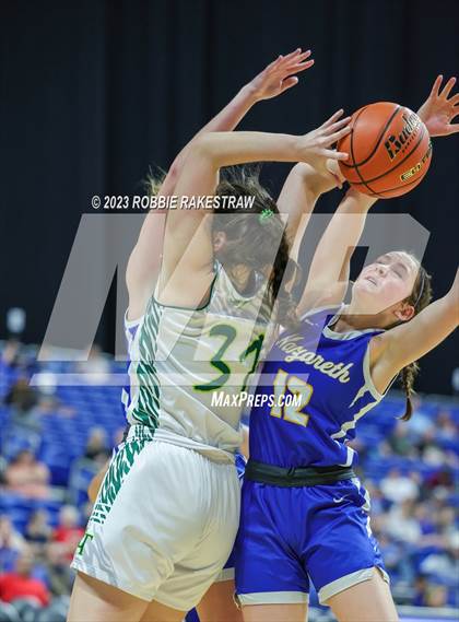 Thumbnail 3 in Neches vs. Nazareth (UIL 1A Basketball State Semifinal) photogallery.