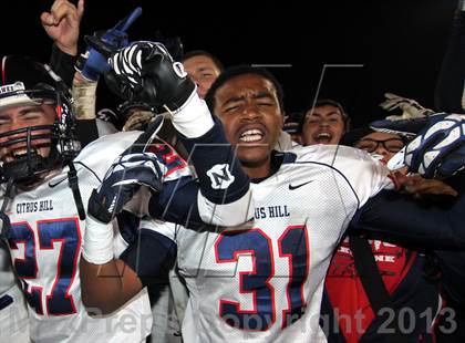 Thumbnail 1 in Citrus Hill vs. Norte Vista (CIF SS Eastern Division Final) photogallery.