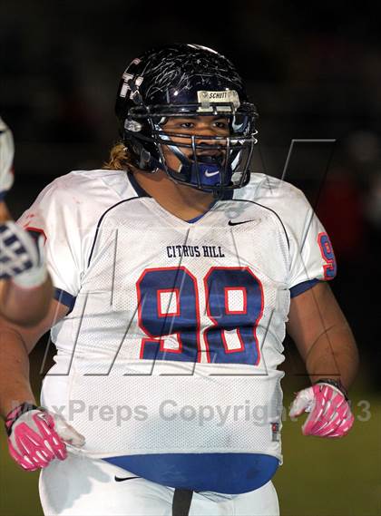 Thumbnail 1 in Citrus Hill vs. Norte Vista (CIF SS Eastern Division Final) photogallery.
